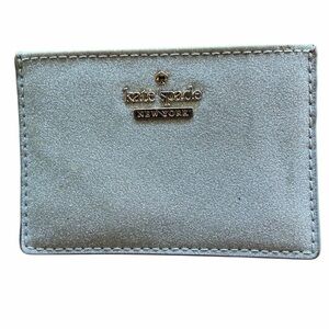 Kate Spade Silver Sparkle Card Holder